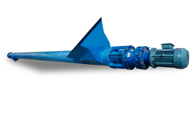 如颗粒状和粉状物料、湿的和糊状物料、半流体和粘性物料、易缠绕和易堵塞物料