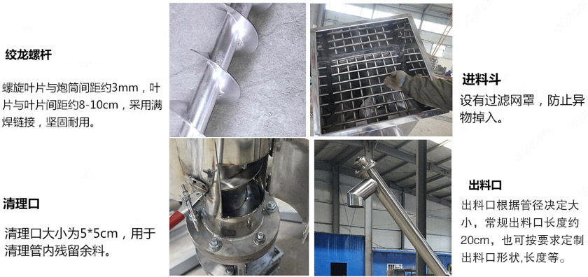 螺旋提升机结构图