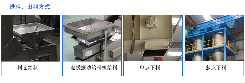 进料、出料方式