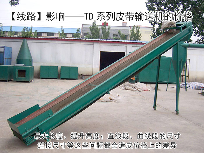 td系列皮带输送机型号