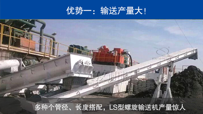 草木灰LS型螺旋输送机