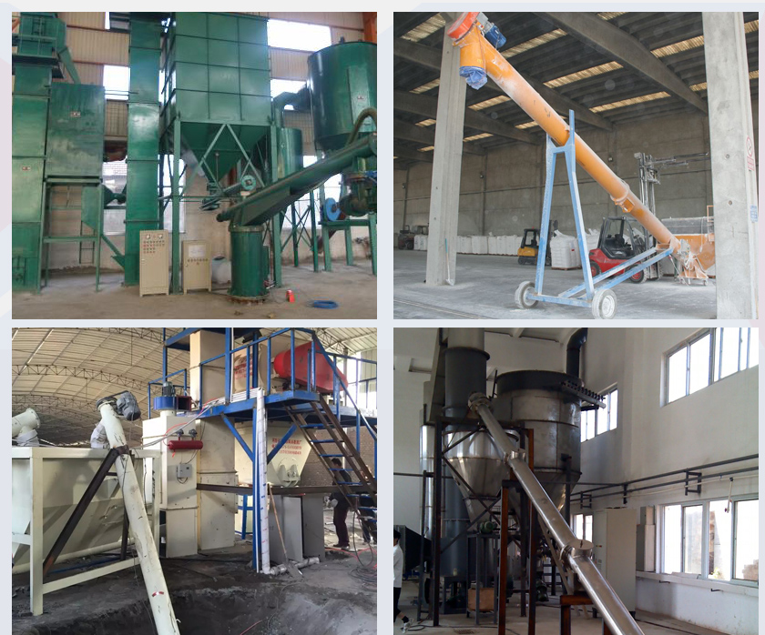 管式螺旋上料机案例