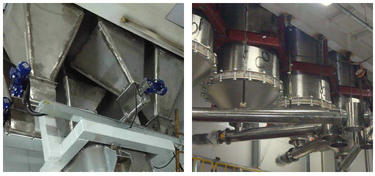 微型螺旋给料机客户现场