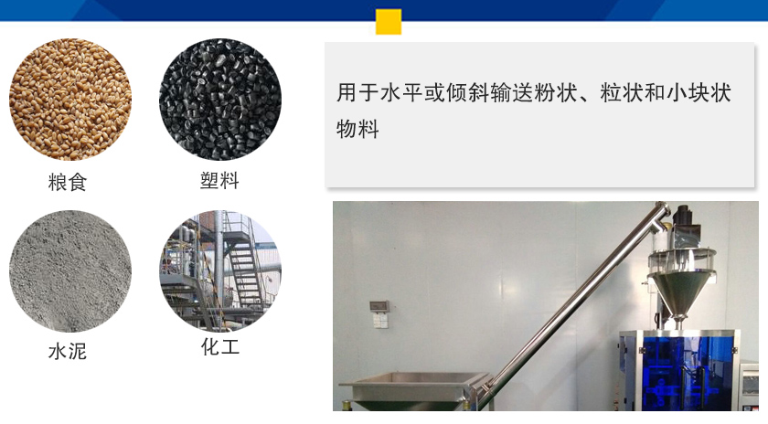 垂直螺旋提升机应用