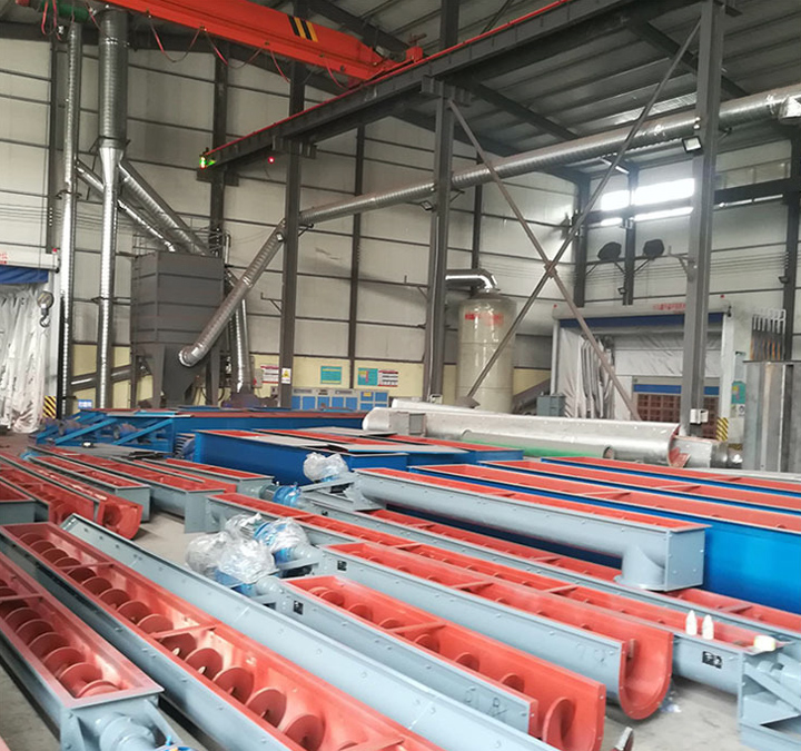 绞龙螺旋输送机结构图2