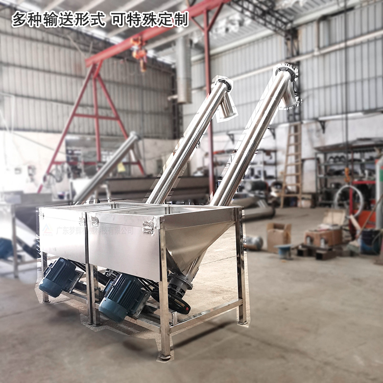 不锈钢螺旋输送机可“量身定制”，多种输送形式